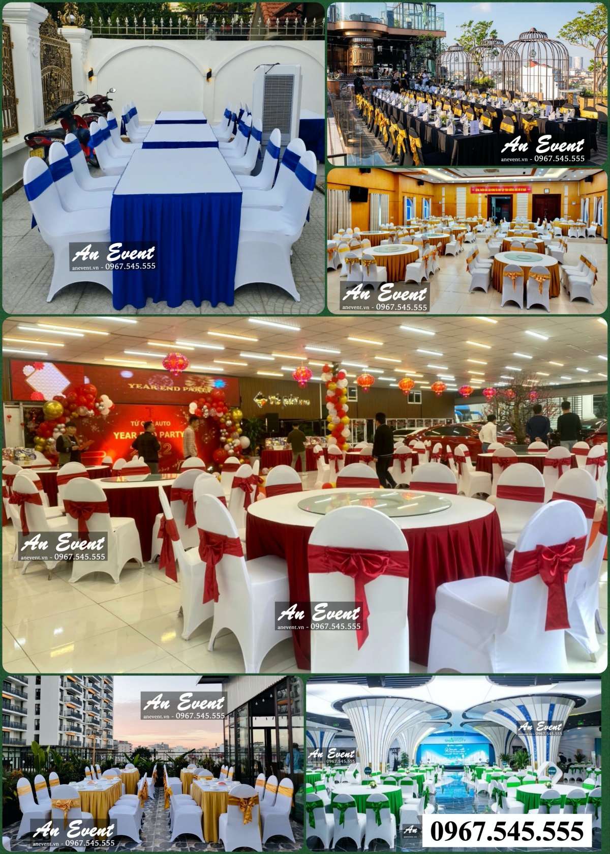 Cho Thuê Bàn Ghế Tại Bắc Từ Liêm Tổ Chức Sự Kiện | An Event 5 Cho thue ban ghe tiec ha noi 1