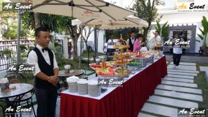 quy trình tổ chức tiệc trà