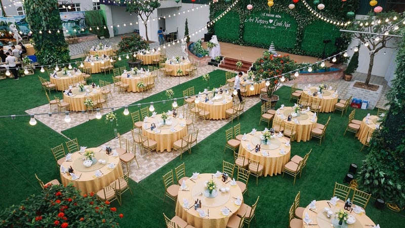 Dịch vụ tổ chức tiệc cưới chuyên nghiệp