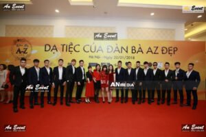 Cho thue tham do trai su kien to chuc da tiec Group Dan ba AZ 1
