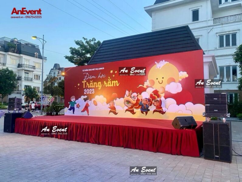 Cho thuê backdrop sân khấu trung thu