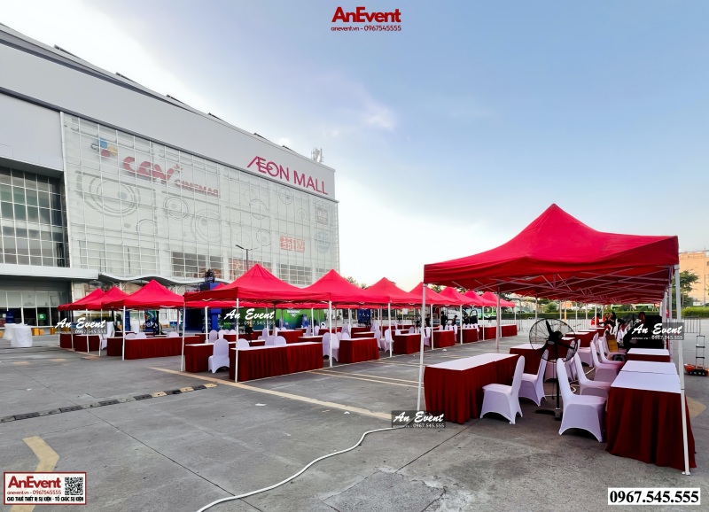 Cho thuê nhà bạt hội chợ
